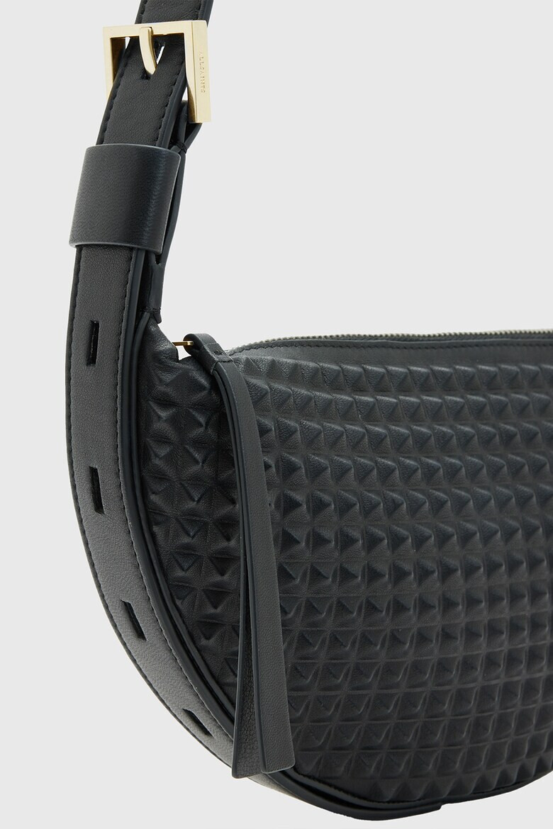 AllSaints Чанта Half Moon с капси - Pepit.bg
