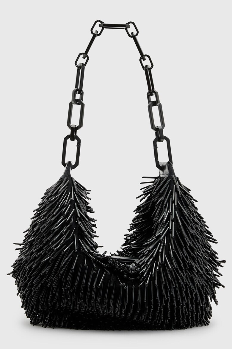 AllSaints Чанта през рамо Madea с ресни - Pepit.bg