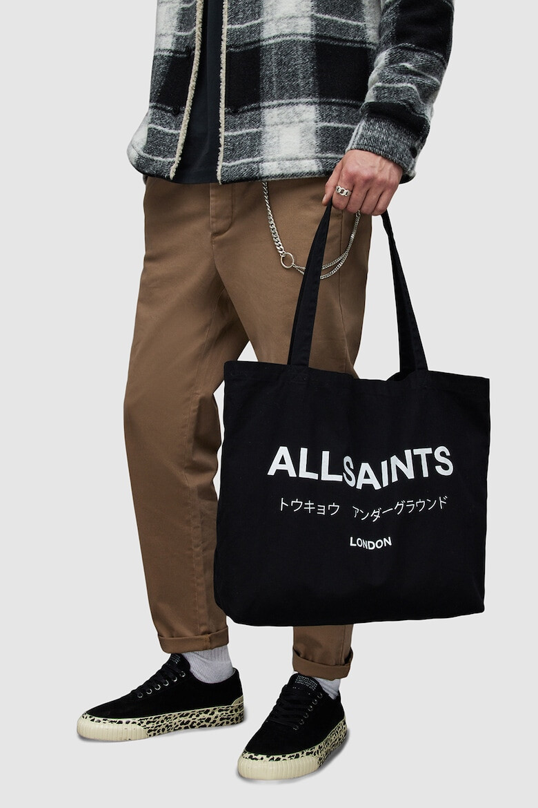 AllSaints Чанта Underground с лого - Pepit.bg