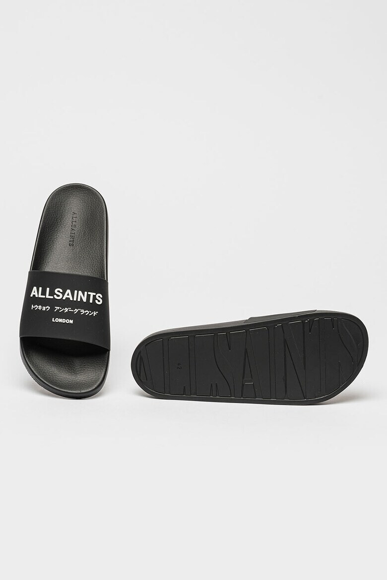 AllSaints Чехли Underground с лого - Pepit.bg