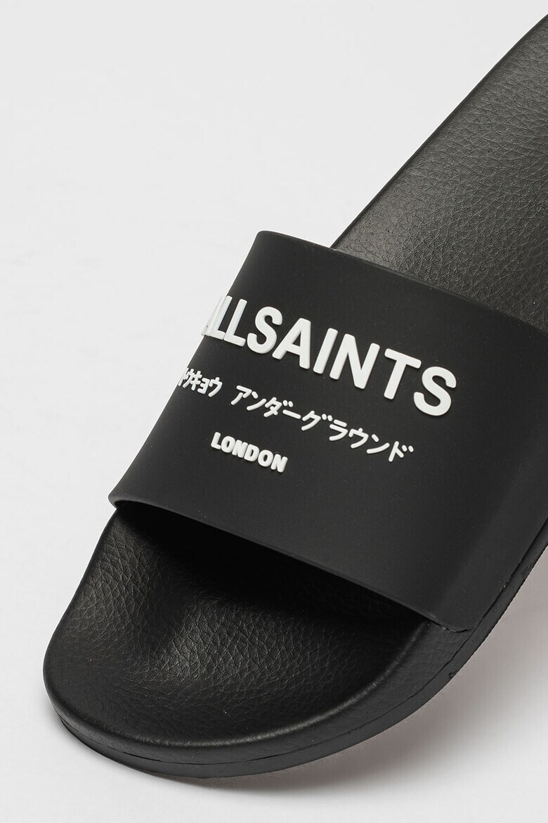 AllSaints Чехли Underground с лого - Pepit.bg