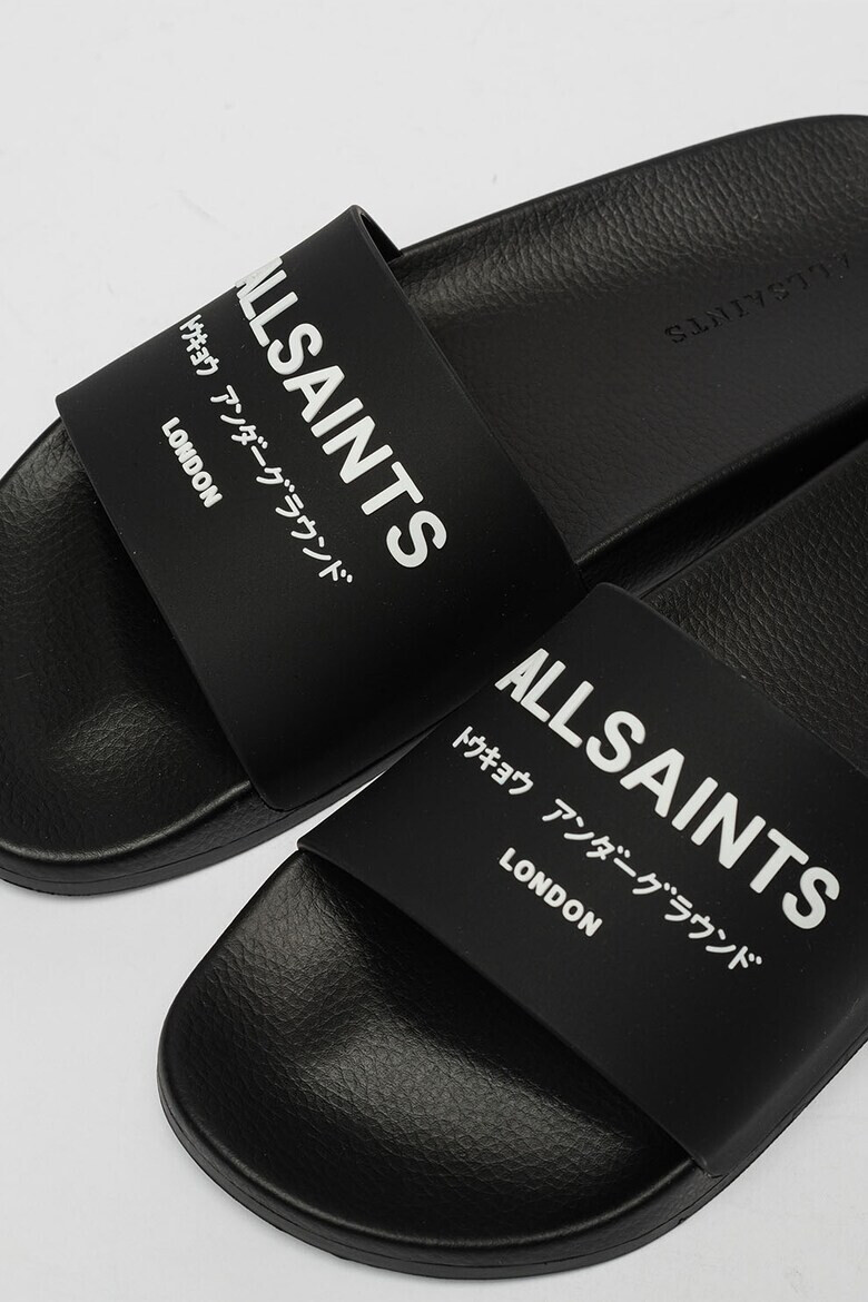 AllSaints Чехли Underground с лого - Pepit.bg