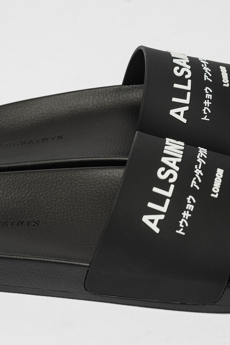 AllSaints Чехли Underground с лого - Pepit.bg