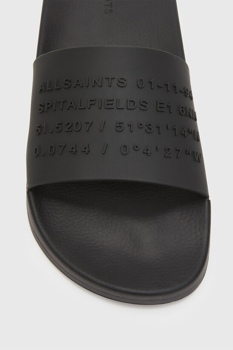 AllSaints Чехли с релефен надпис - Pepit.bg