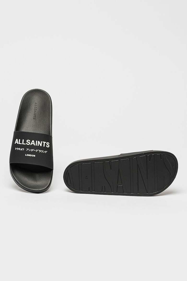 AllSaints Чехли Underground с лого - Pepit.bg