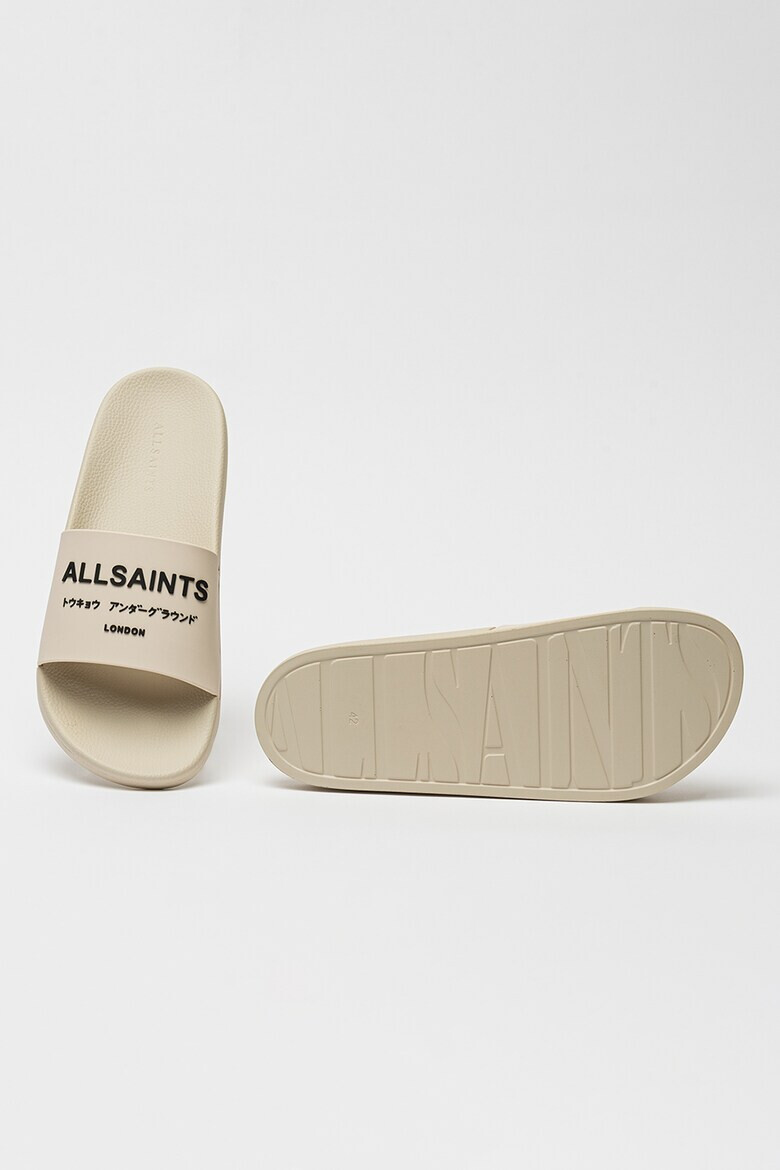 AllSaints Чехли Underground с лого - Pepit.bg