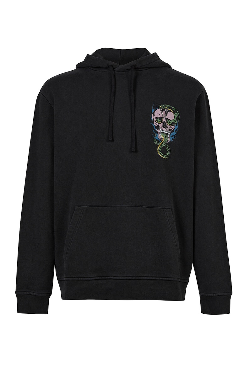 AllSaints Худи Adder с фигурална щампа - Pepit.bg