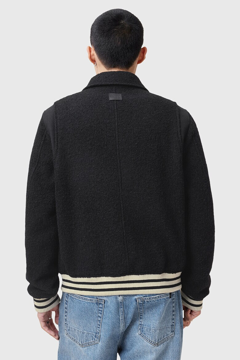 AllSaints Яке Ambaum тип Varsity с вълна - Pepit.bg