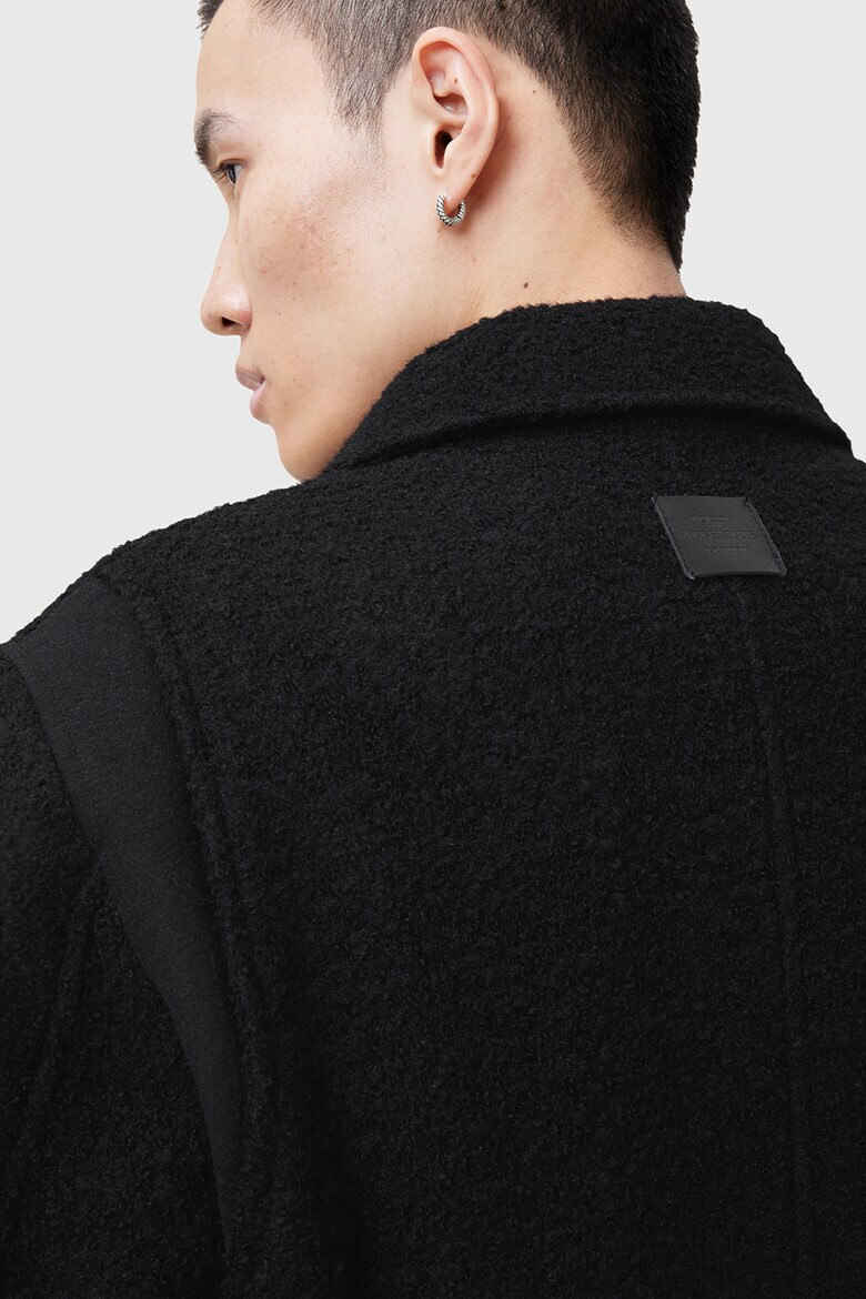 AllSaints Яке Ambaum тип Varsity с вълна - Pepit.bg