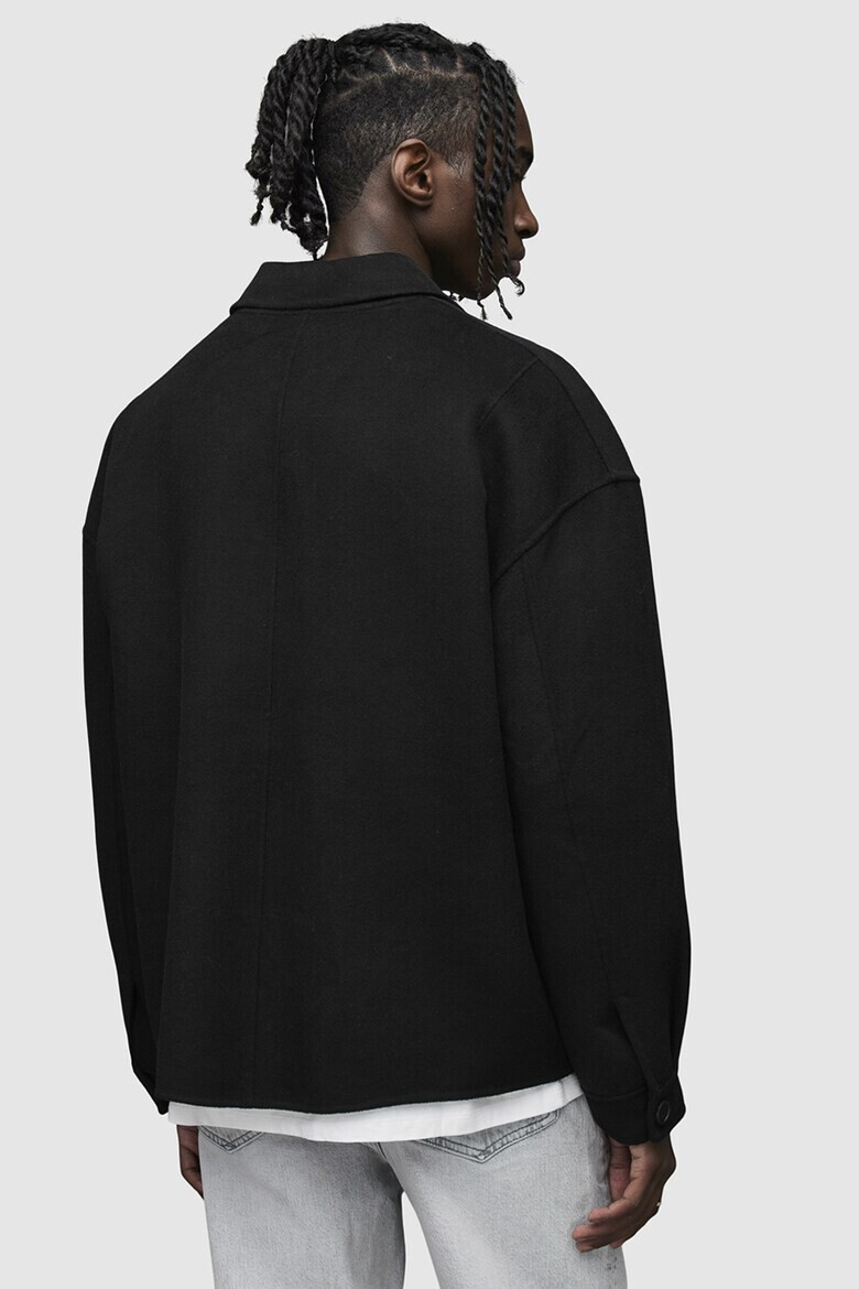 AllSaints Яке тип риза Broderick с вълна - Pepit.bg