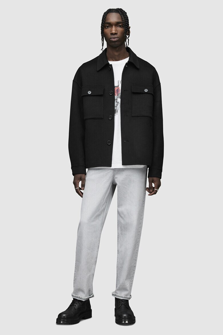 AllSaints Яке тип риза Broderick с вълна - Pepit.bg