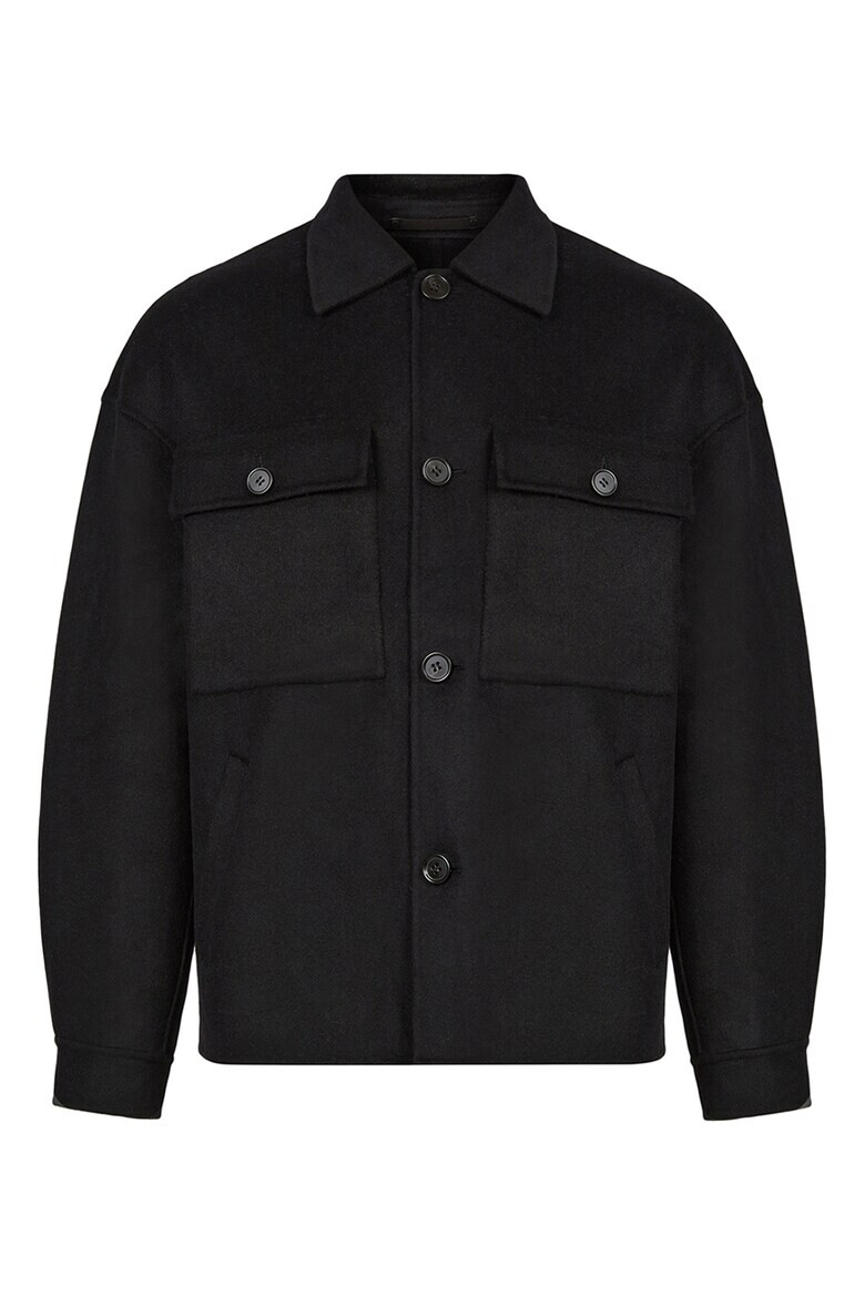 AllSaints Яке тип риза Broderick с вълна - Pepit.bg