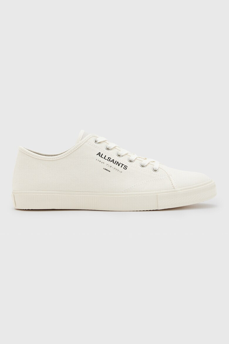 AllSaints Кецове с лого - Мръснобял - Pepit.bg