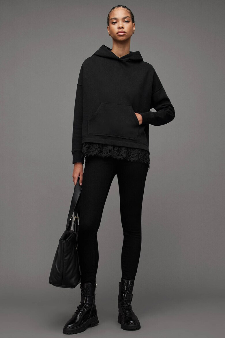 AllSaints Худи Lee със свободна кройка - Pepit.bg