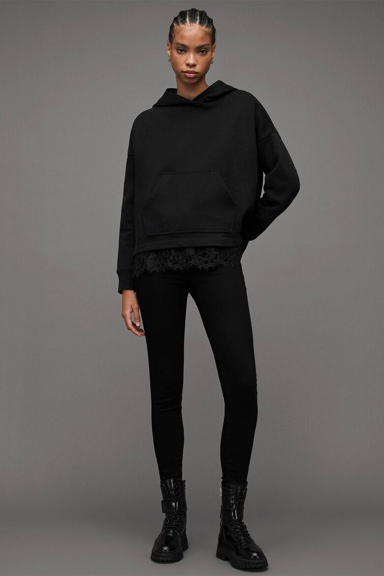 AllSaints Худи Lee със свободна кройка - Pepit.bg