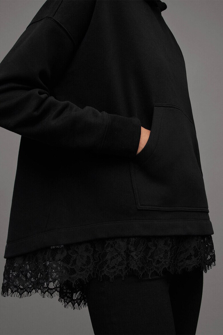 AllSaints Худи Lee със свободна кройка - Pepit.bg