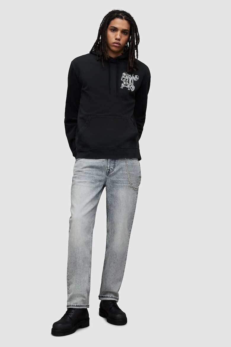 AllSaints Худи Sabrerattler с фигурална шарка - Pepit.bg