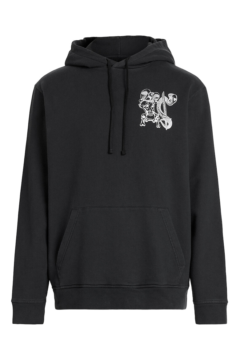 AllSaints Худи Sabrerattler с фигурална шарка - Pepit.bg