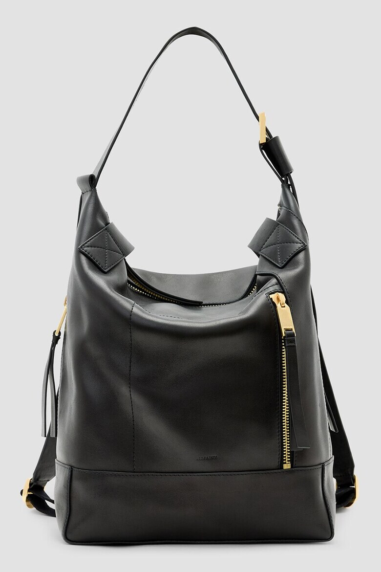 AllSaints Конвертируема кожена чанта Alba - Pepit.bg