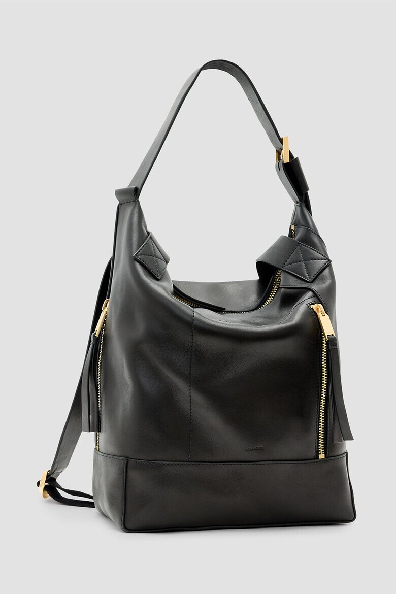 AllSaints Конвертируема кожена чанта Alba - Pepit.bg