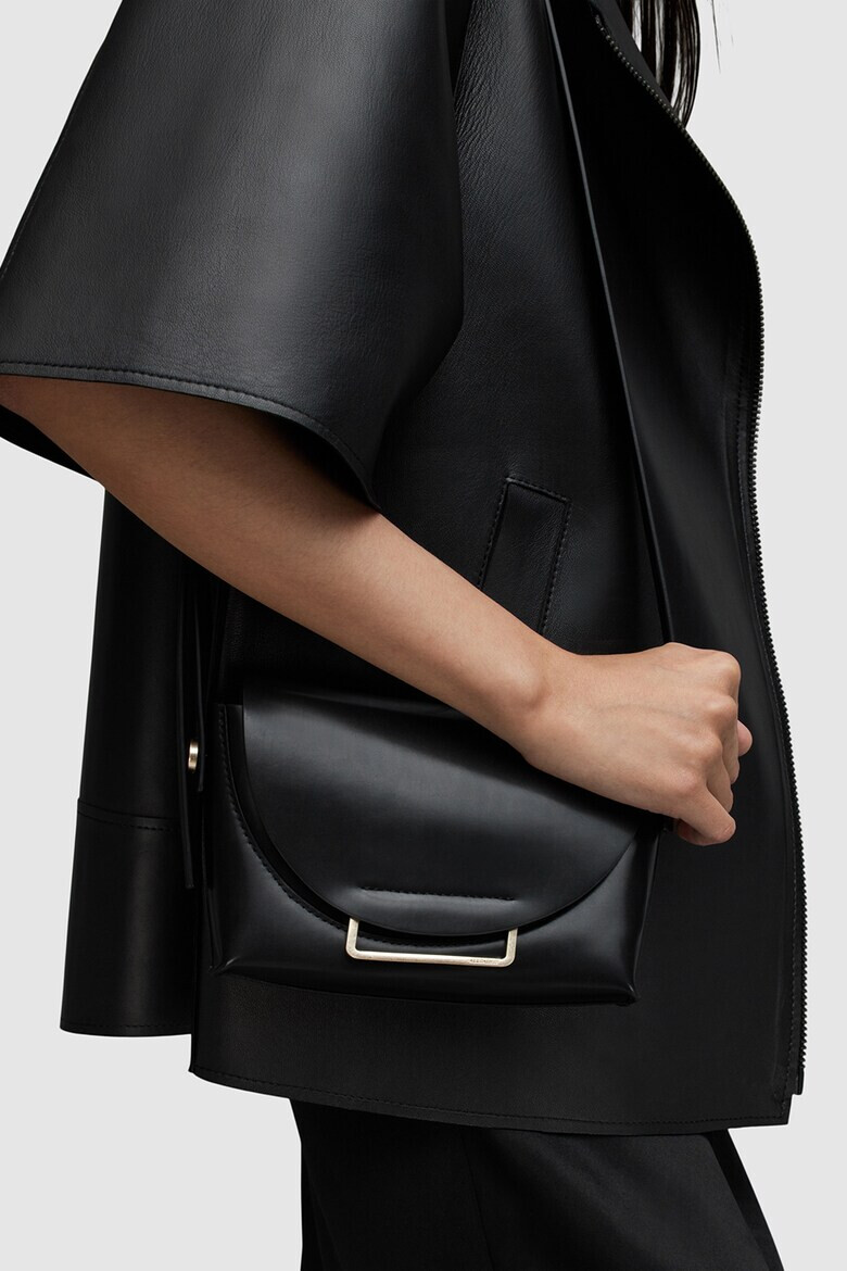 AllSaints Кожена чанта Francine - Pepit.bg