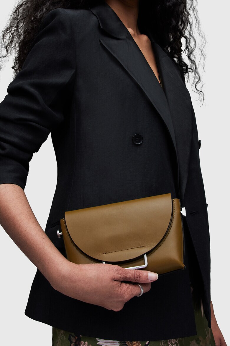 AllSaints Кожена чанта Francine - Pepit.bg