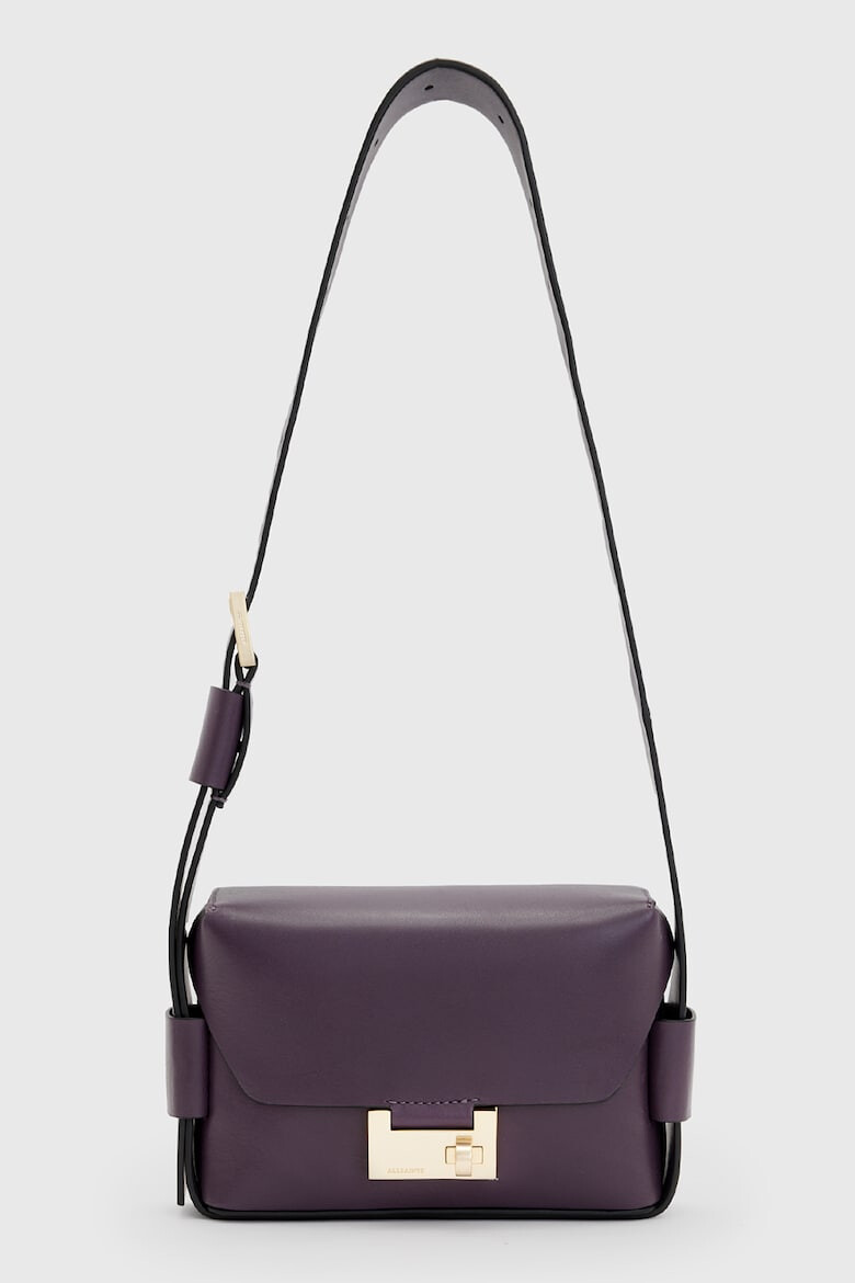 AllSaints Кожена чанта през рамо Frankie - Pepit.bg