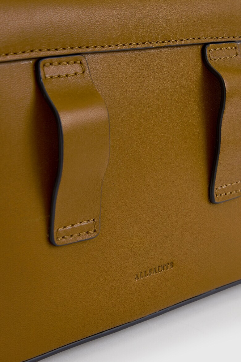 AllSaints Кожена чанта през рамо Frankie - Pepit.bg