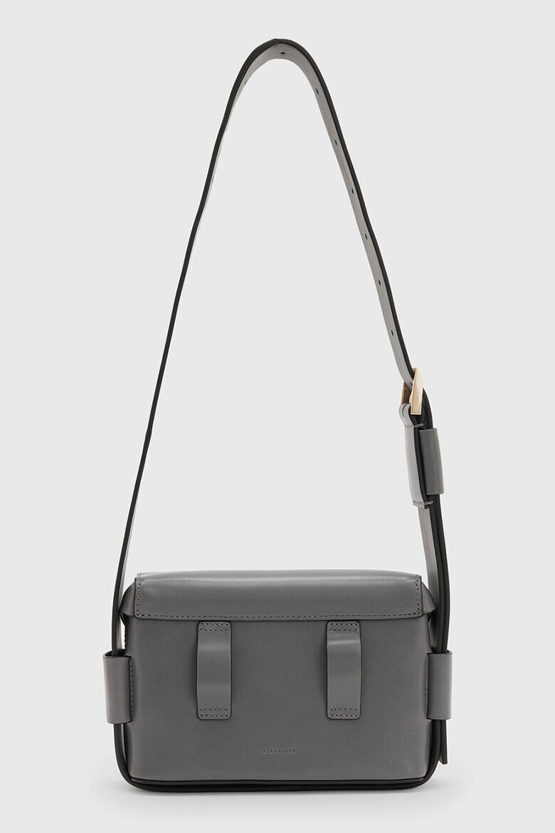 AllSaints Кожена чанта през рамо Frankie - Pepit.bg