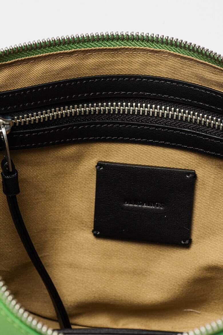 AllSaints Кожена чанта Half Moon - Pepit.bg