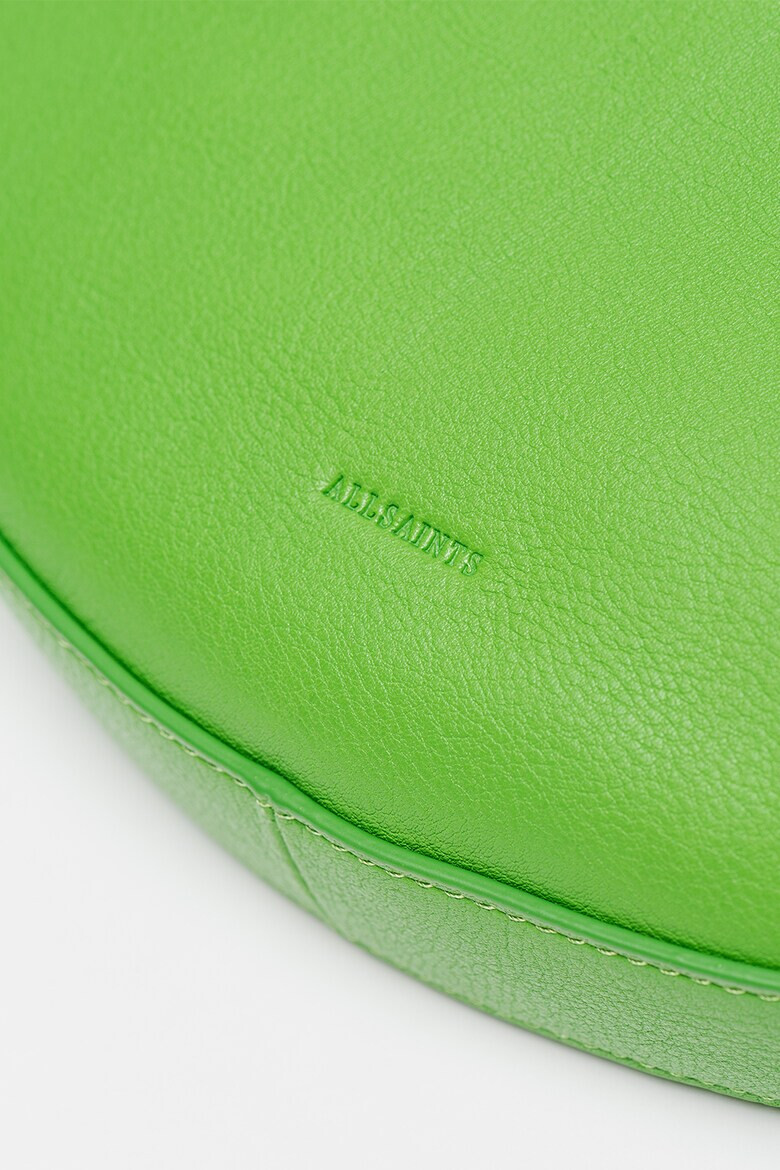 AllSaints Кожена чанта Half Moon - Pepit.bg