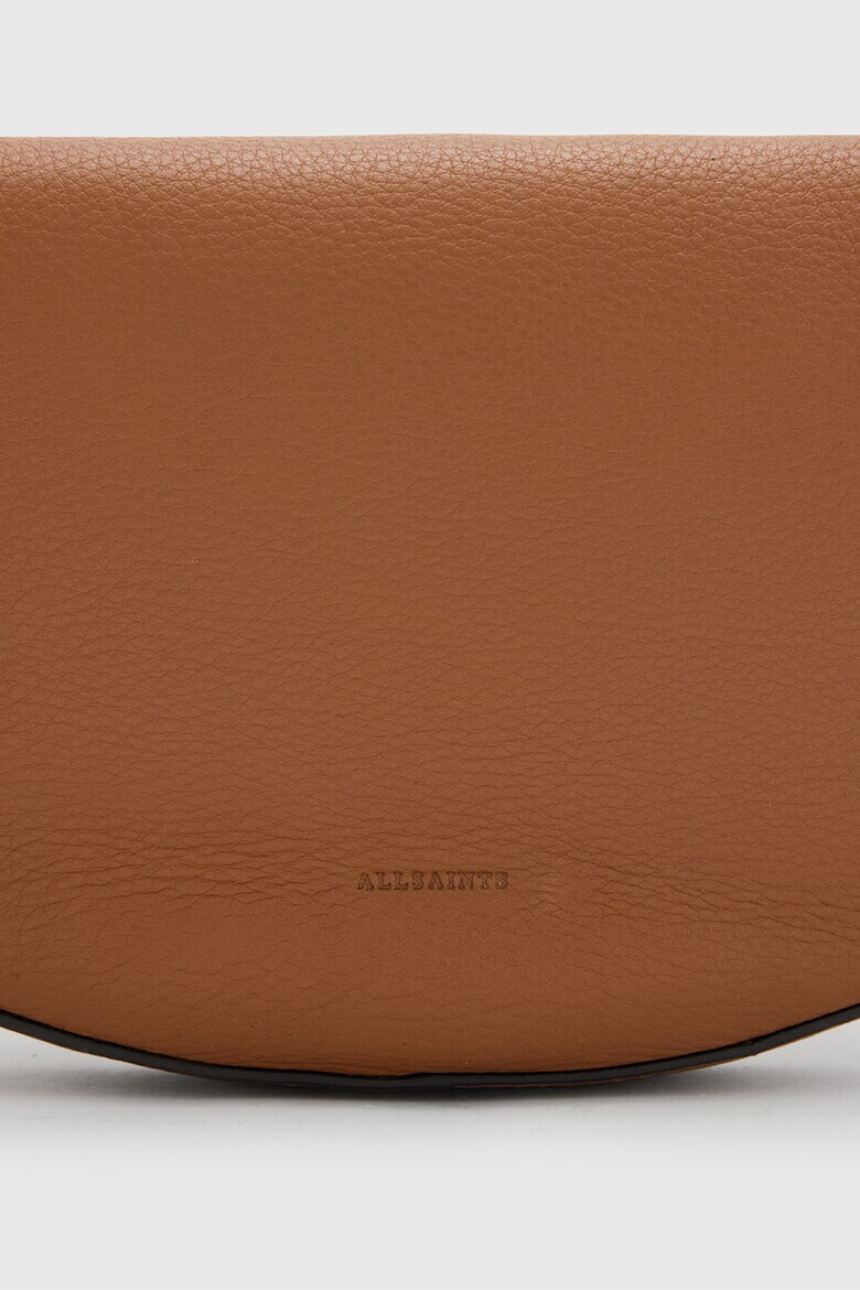 AllSaints Кожена чанта Half Moon - Pepit.bg