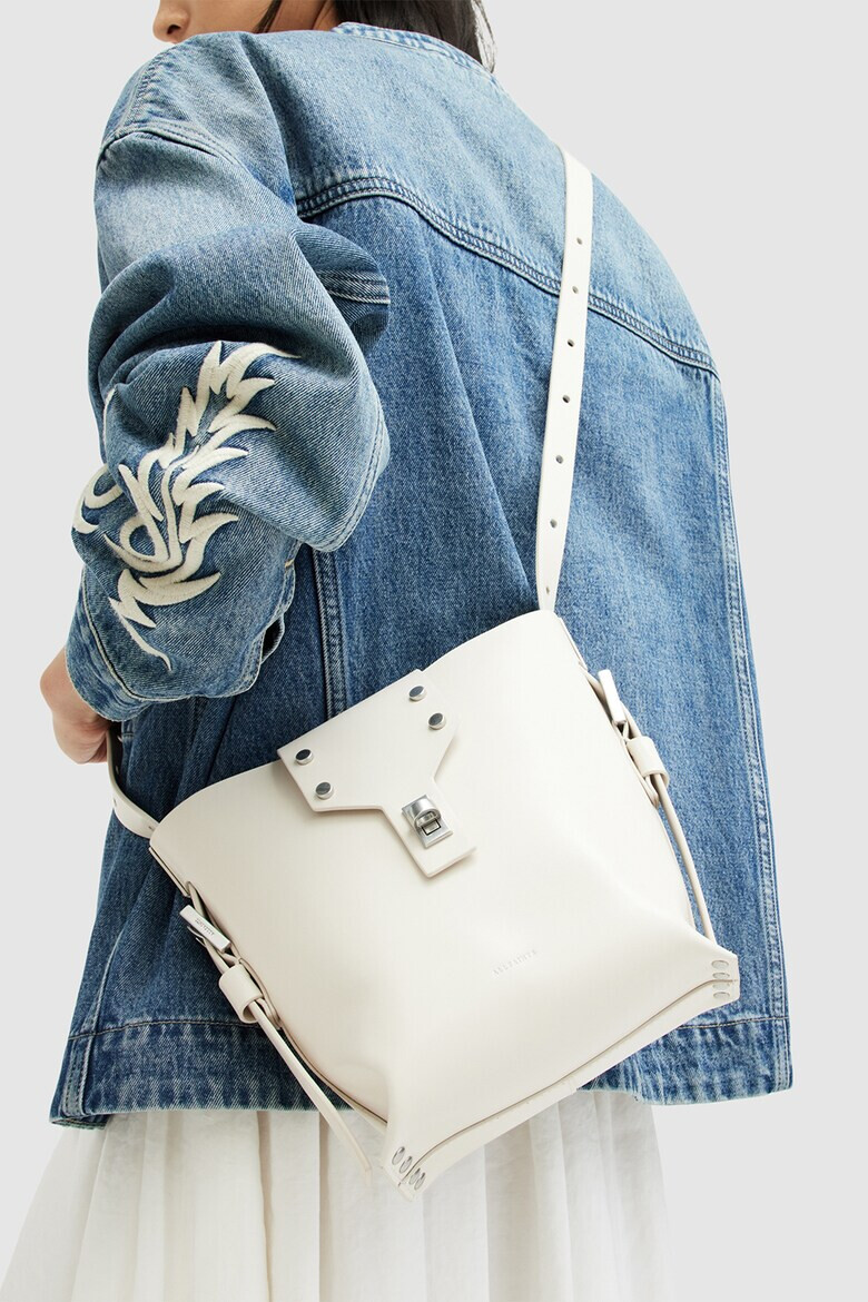 AllSaints Кожена чанта Miro - Pepit.bg