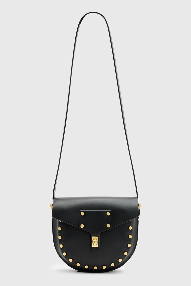 AllSaints Кожена чанта Miro с нитове - Pepit.bg