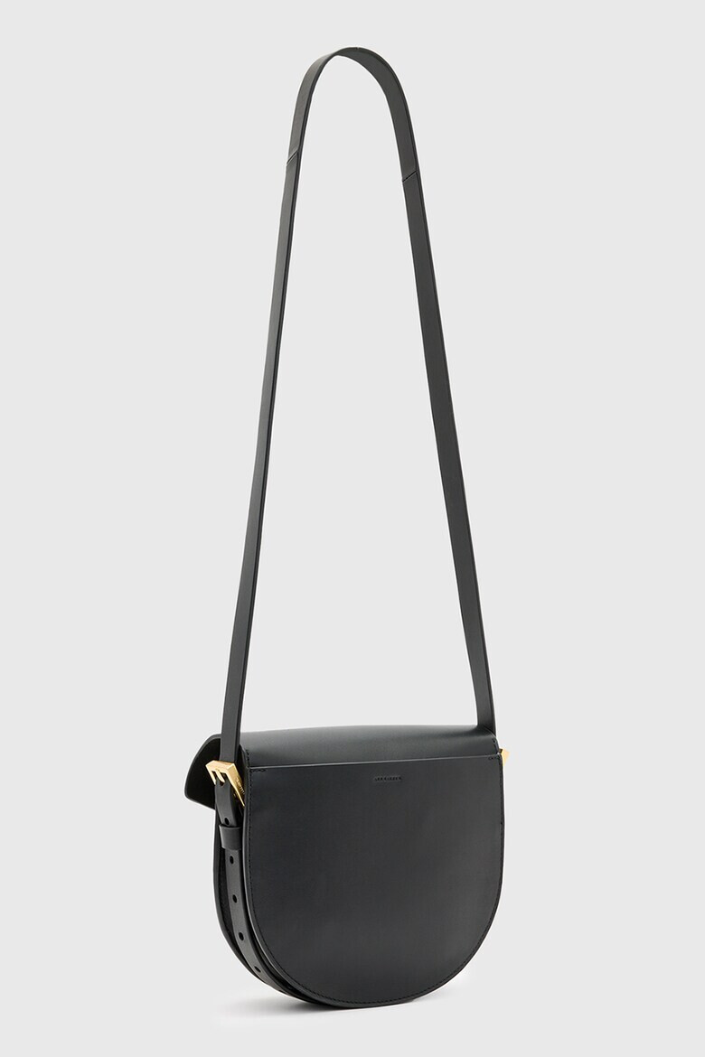 AllSaints Кожена чанта Miro с нитове - Pepit.bg