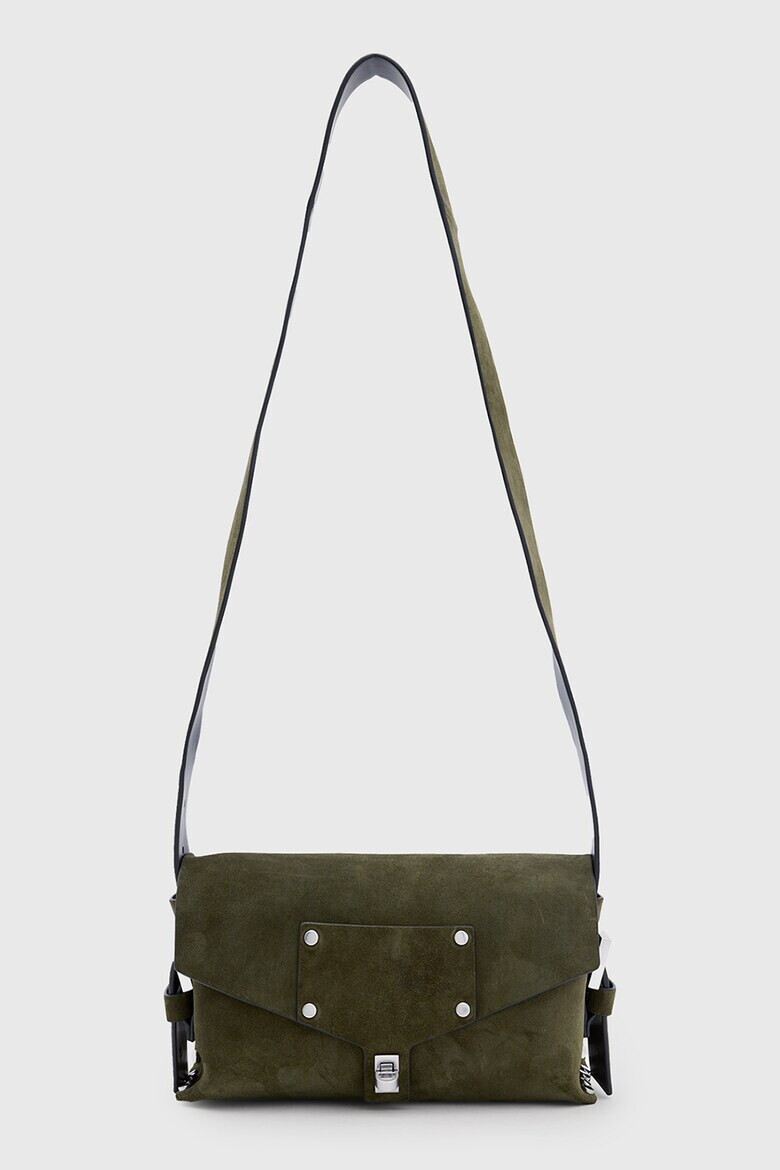 AllSaints Кожена чанта Miro тип Satchel - Pepit.bg