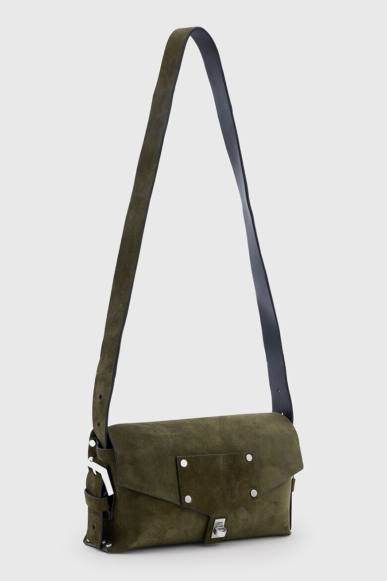 AllSaints Кожена чанта Miro тип Satchel - Pepit.bg