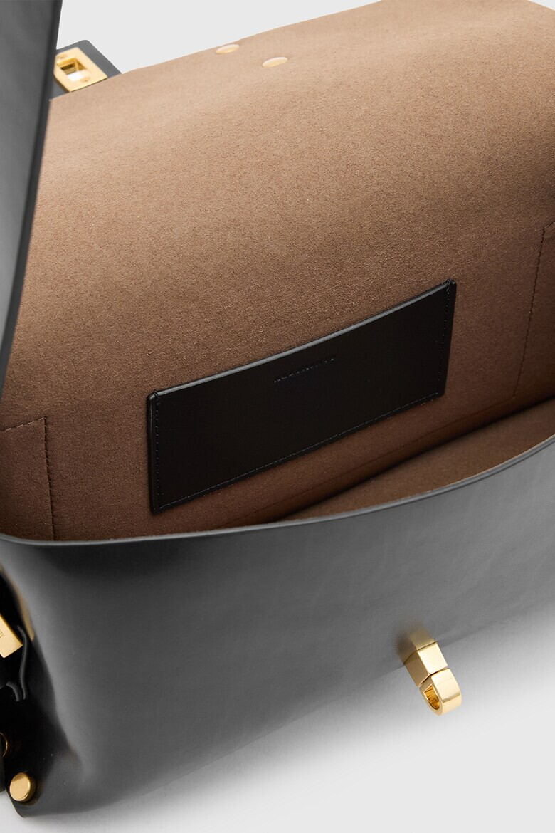 AllSaints Кожена чанта Miro тип Satchel - Pepit.bg
