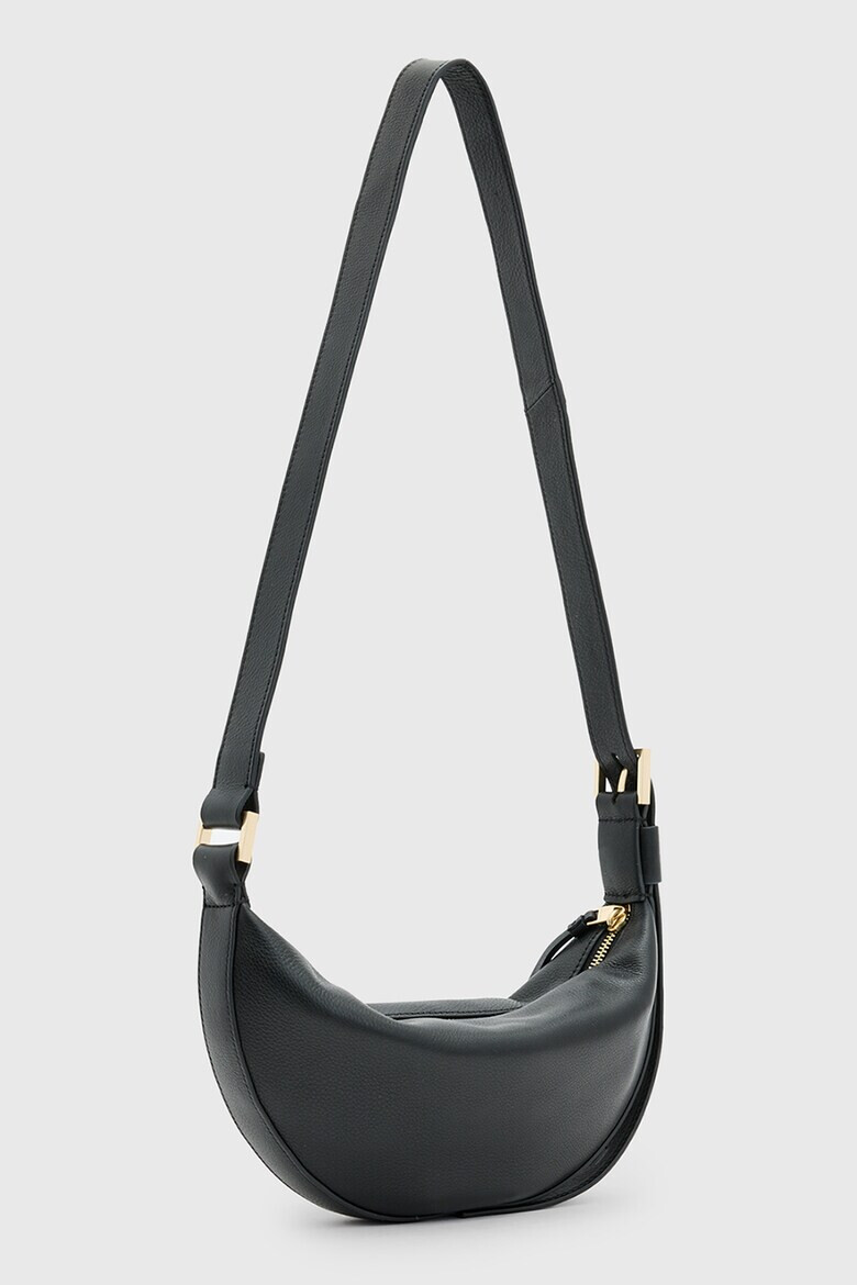 AllSaints Кожена чанта през рамо Half Moon - Pepit.bg