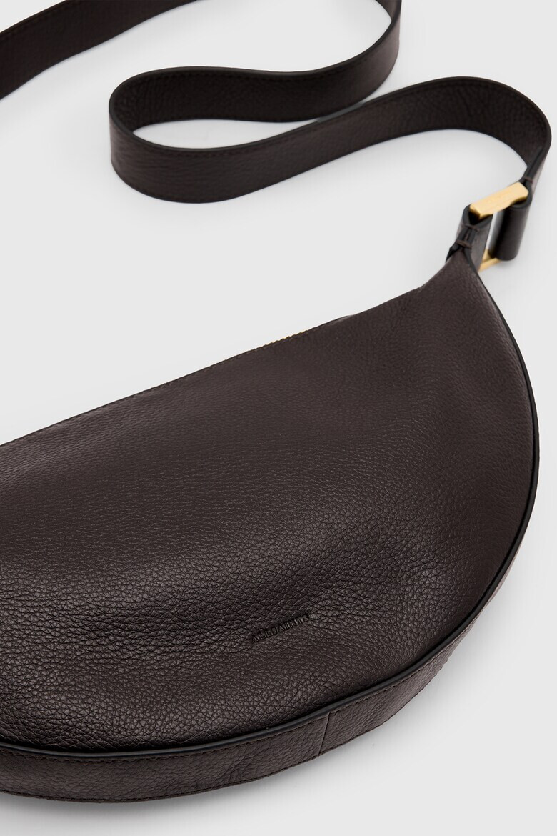 AllSaints Кожена чанта през рамо Half Moon - Pepit.bg