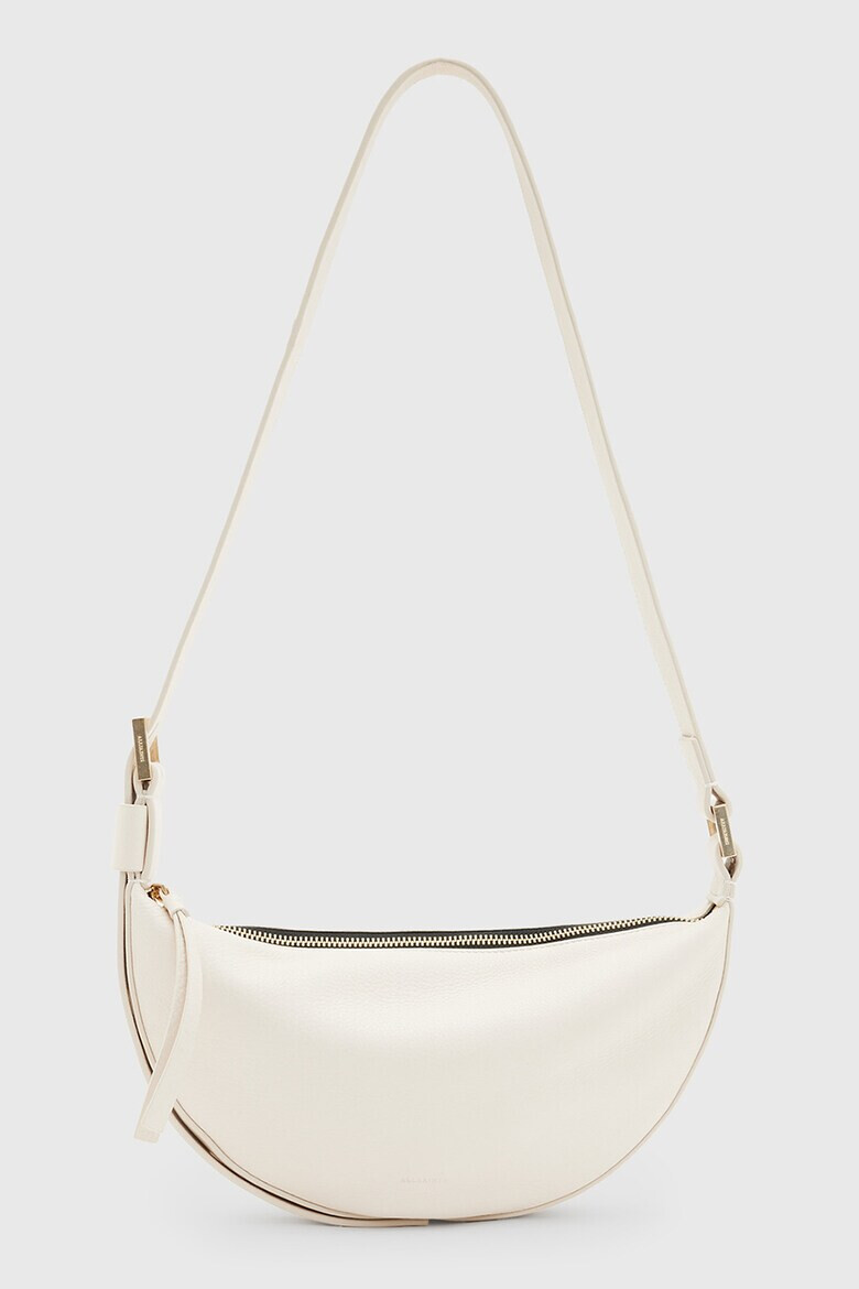 AllSaints Кожена чанта през рамо Half Moon - Pepit.bg