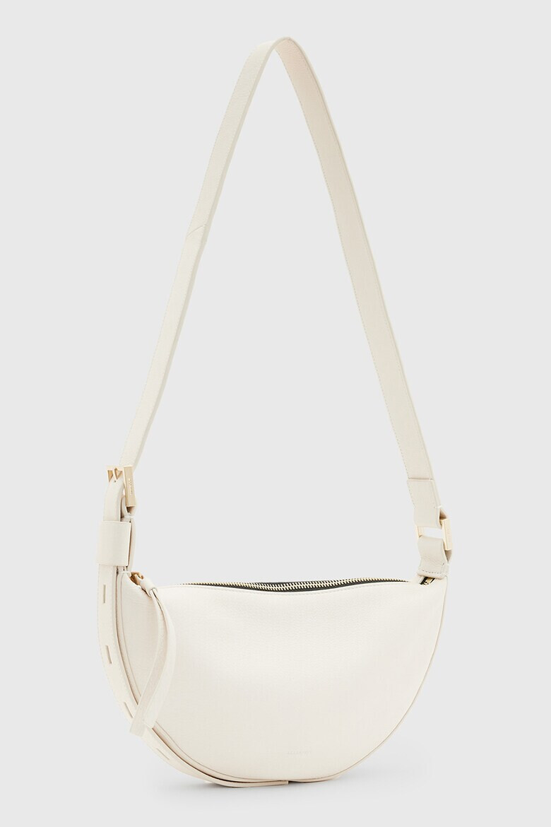 AllSaints Кожена чанта през рамо Half Moon - Pepit.bg