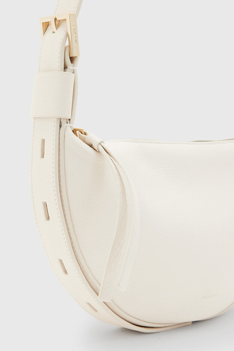 AllSaints Кожена чанта през рамо Half Moon - Pepit.bg