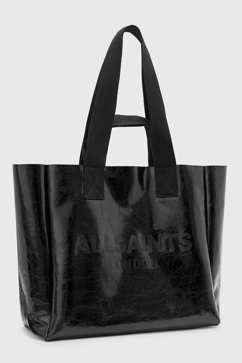 AllSaints Кожена чанта за рамо Izzy с лого - Pepit.bg