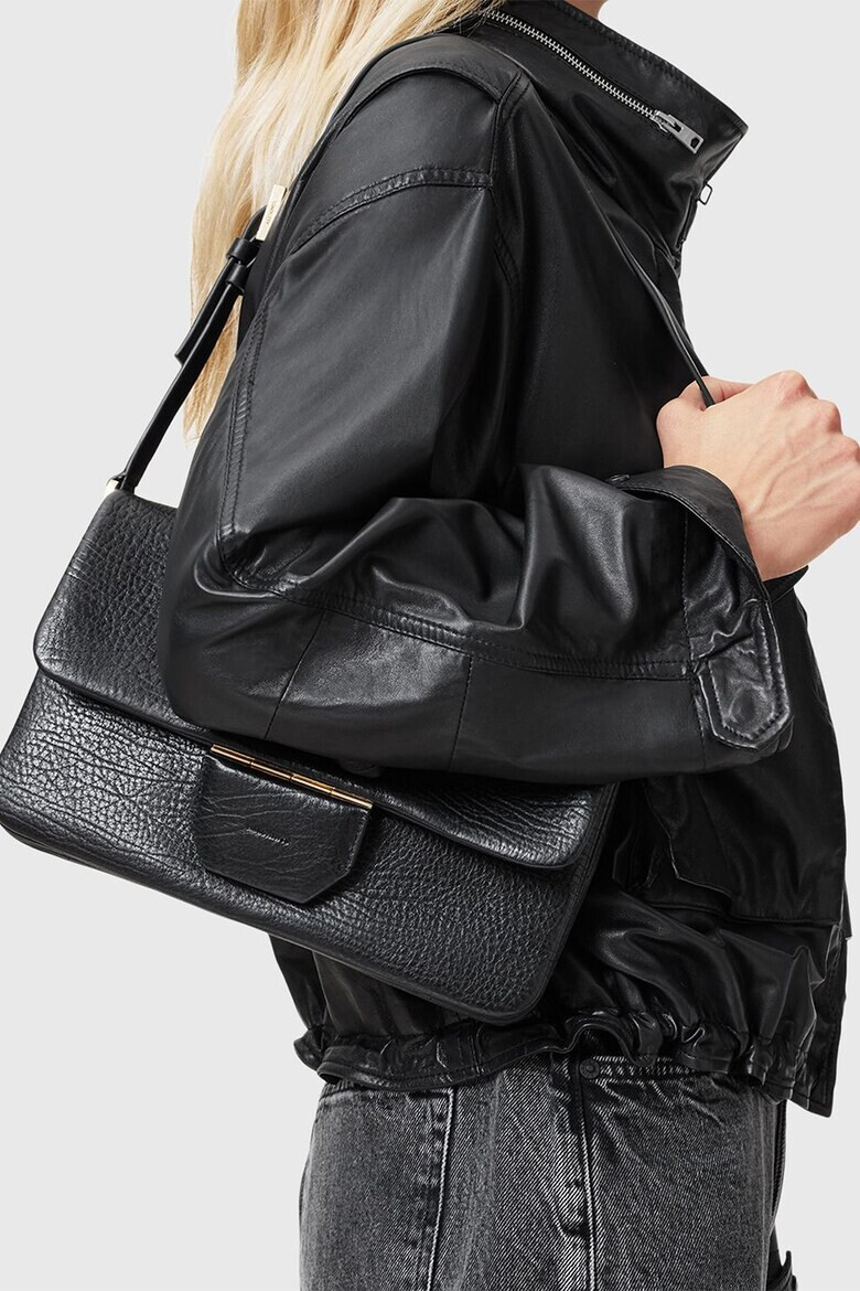 AllSaints Кожена чанта за рамо Ondine - Pepit.bg