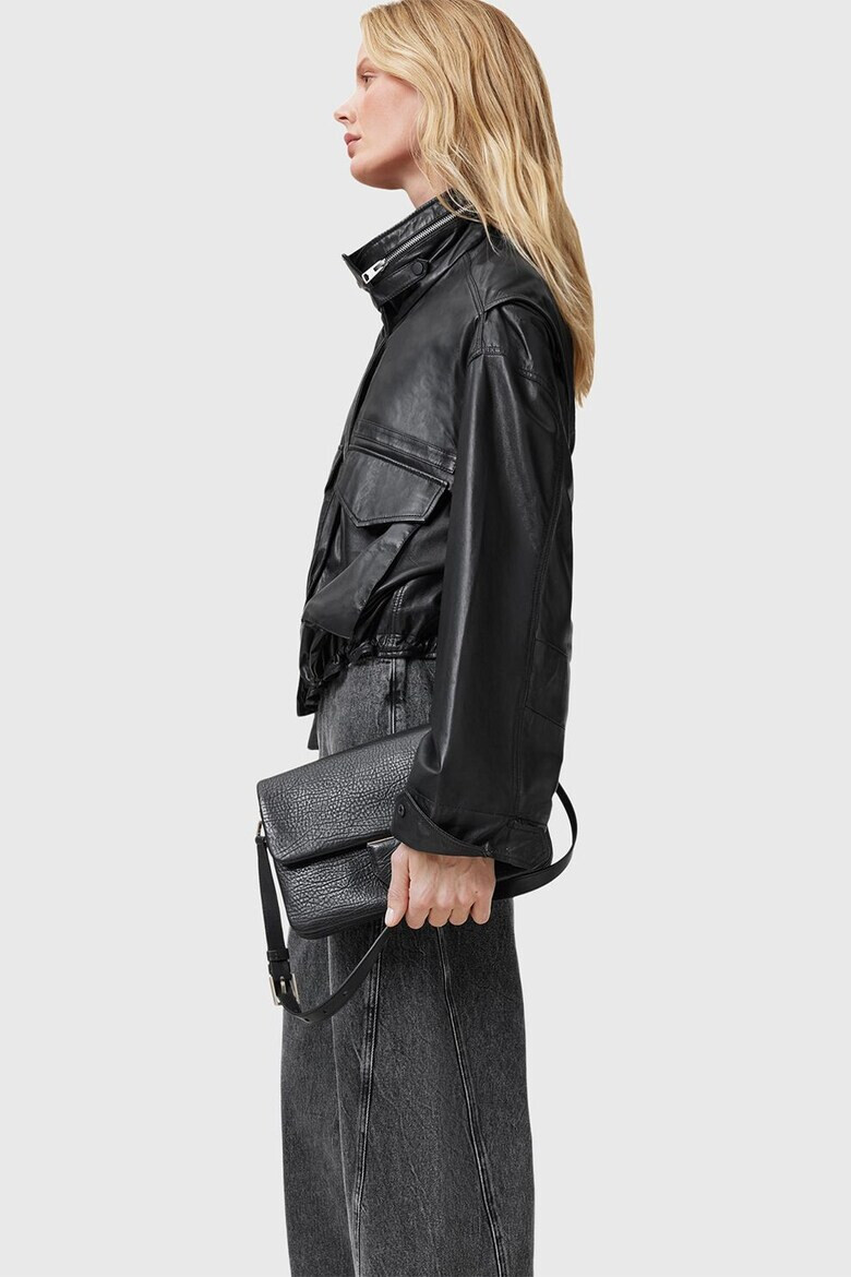 AllSaints Кожена чанта за рамо Ondine - Pepit.bg