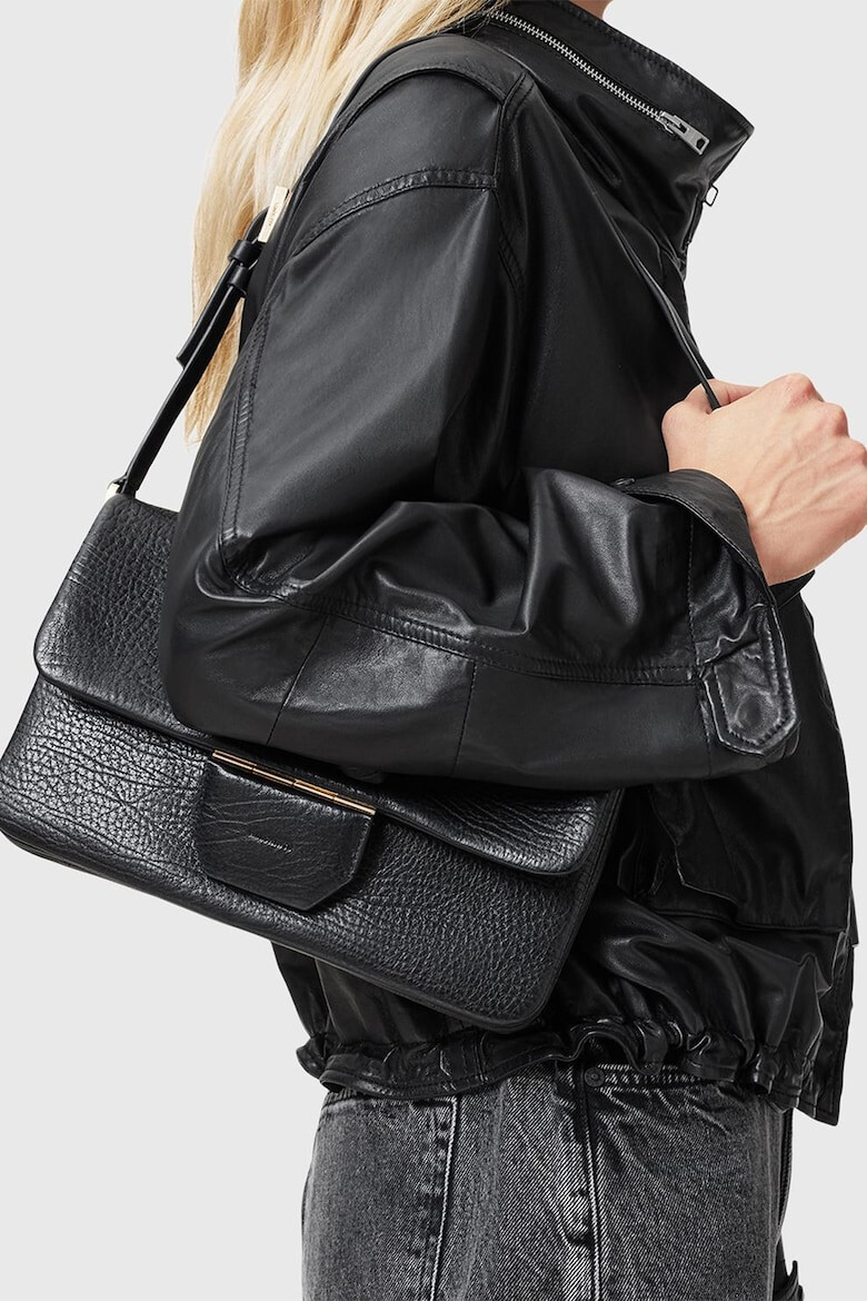 AllSaints Кожена чанта за рамо Ondine - Pepit.bg