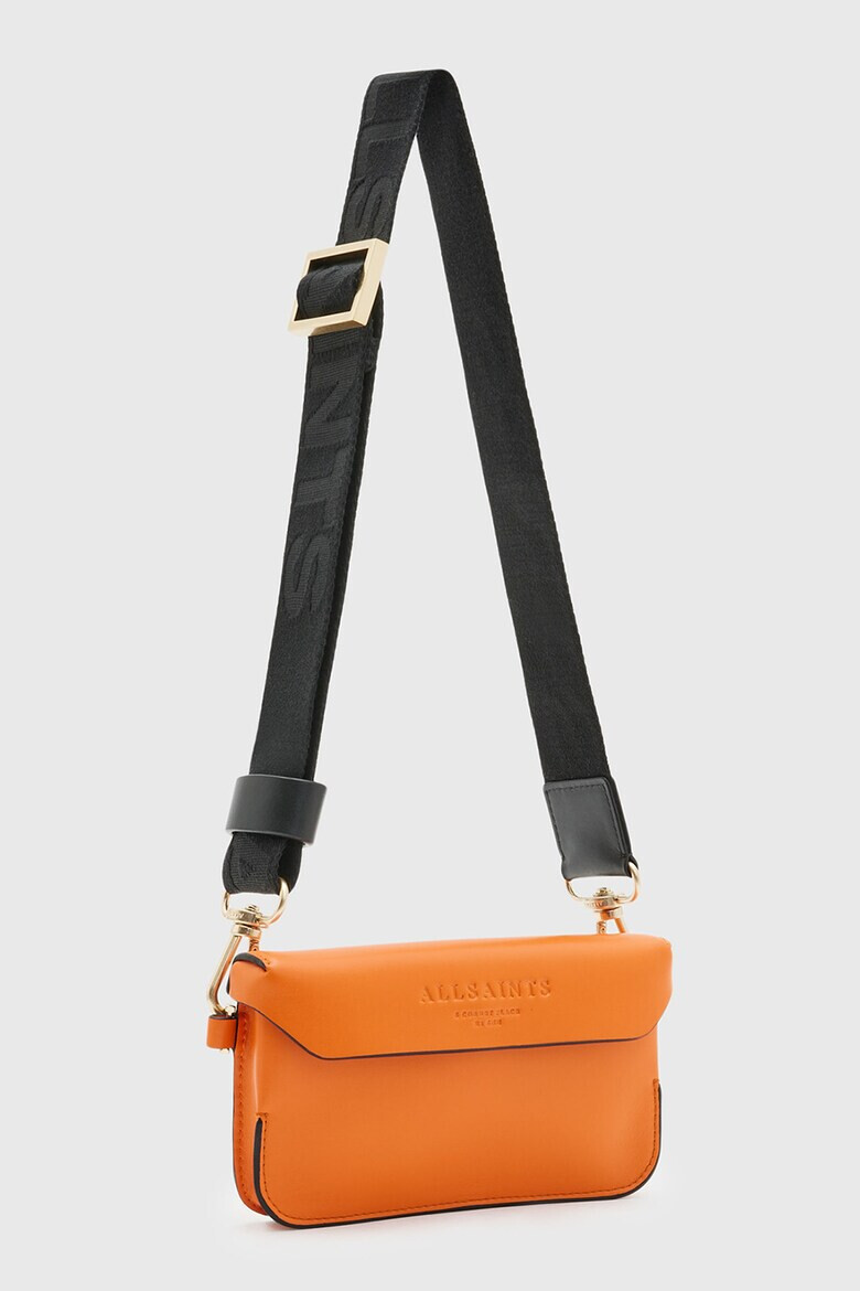 AllSaints Кожена чанта Zoe - Pepit.bg