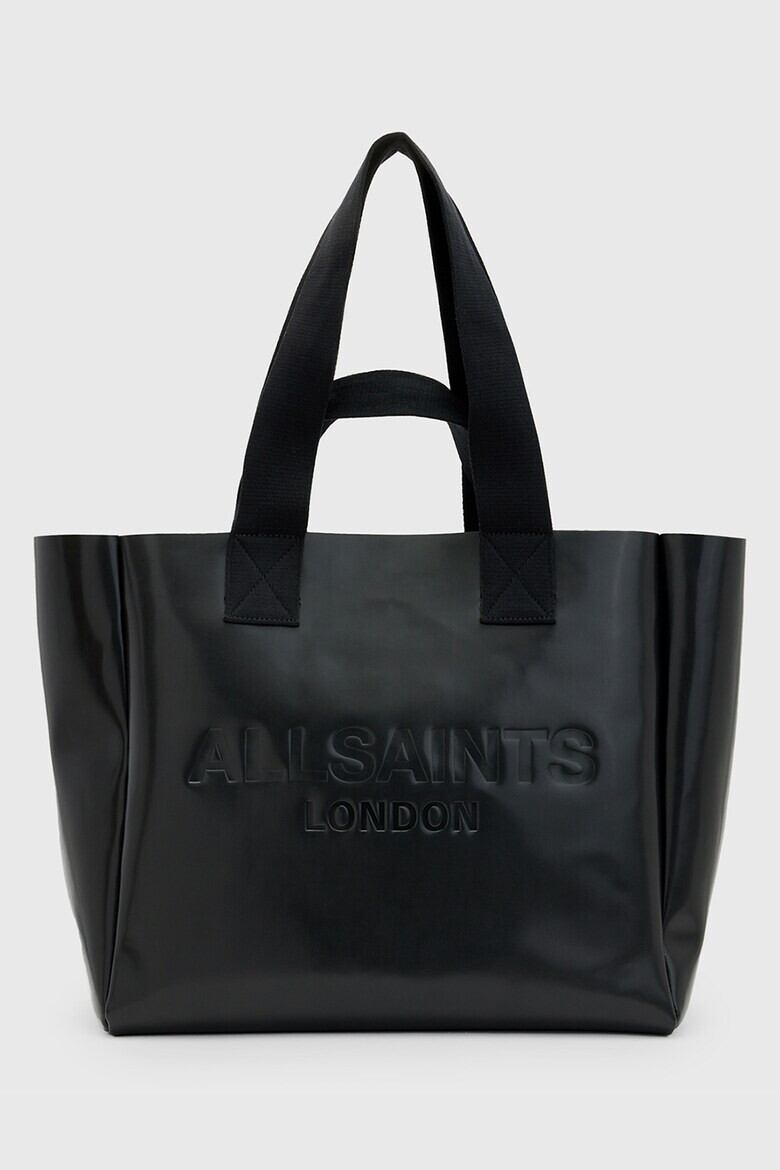 AllSaints Кожена релефна чанта Izzy - Pepit.bg