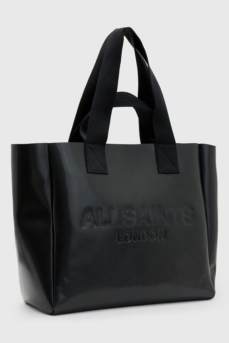 AllSaints Кожена релефна чанта Izzy - Pepit.bg